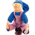 Waldorf Schatzi Boy - Dark Blue     by Kathe Kruse (38205) - FREE SHIPPING!