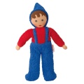 Classic Terrycloth Baby Blue/red by Kathe Kruse (70215)