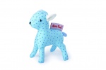 Mini Grabbing Toy Lamb Blue by Kathe Kruse (78382)