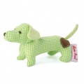 Mini Grabbing Toy Dachshund Green by Kathe Kruse (78378)