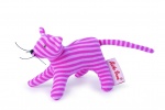 Mini Grabbing Toy Cat Stripes Pink by Kathe Kruse (78371)