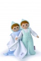 Terry Cloth Baby + Towel Doll Turquoise by Kathe Kruse (74927)