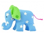Mini Elephant Light-blue With Stars by Kathe Kruse (78334)