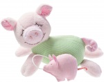 Piglet Rosi Lying Musical by Kathe Kruse (87433)