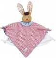 Classic Towel Doll Bunny Checkered Red/Blue by Kathe Kruse (74850)