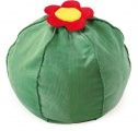 Flower Catcus Pouf  Green by Kathe Kruse (55121)